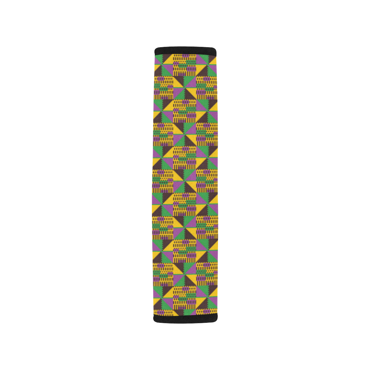Kente Triangle Design African Print Car Seat Belt Cover