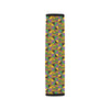 Kente Triangle Design African Print Car Seat Belt Cover