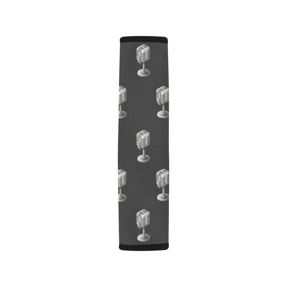 Microphone Vintage Pattern Print Design 01 Car Seat Belt Cover
