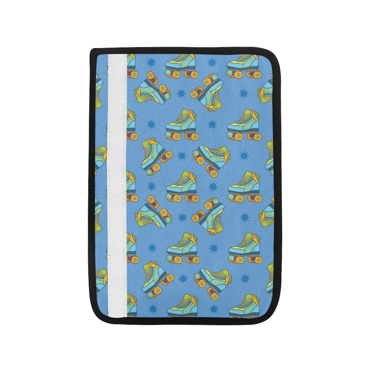 Roller skate Pattern Print Design A04 Car Seat Belt Cover