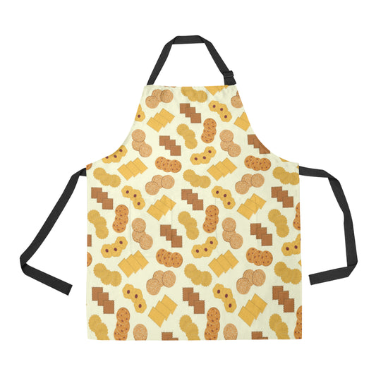 Cookie Pattern Print Design 06 Apron with Pocket