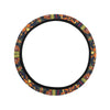 Kente Classic Design African Print Steering Wheel Cover with Elastic Edge