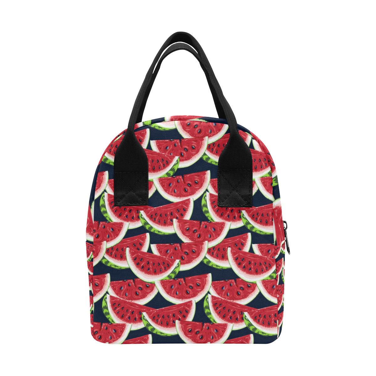 Watermelon Pattern Print Design WM011 Insulated Lunch Bag