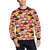 Cupcake Pattern Print Design CP02 Men Long Sleeve Sweatshirt