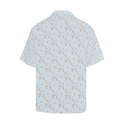 Poodle Pattern Print Design A05 Men's Hawaiian Shirt