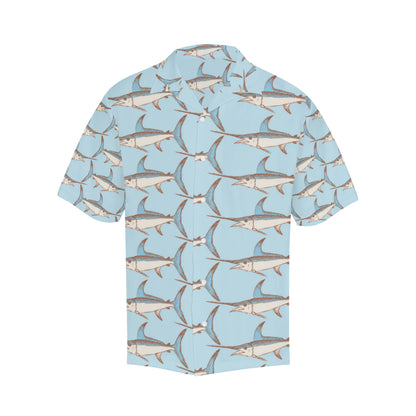 Swordfish Pattern Print Design 01 Men's Hawaiian Shirt