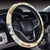 Cow Farm Design Print Steering Wheel Cover with Elastic Edge