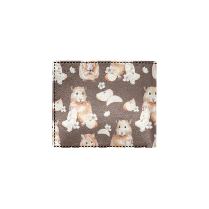 Hamster Pattern Print Design 03 Men's ID Card Wallet