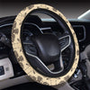 Native American Themed Design Print Steering Wheel Cover with Elastic Edge