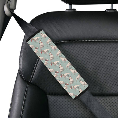 Bull Terrier Cute Print Pattern Car Seat Belt Cover