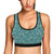 Sea Turtle Pattern Print Design T02 Sports Bra