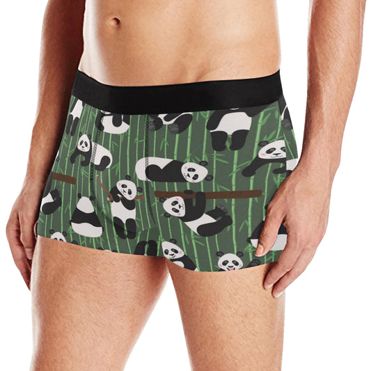 Panda Pattern Print Design A04 Men's Boxer Briefs