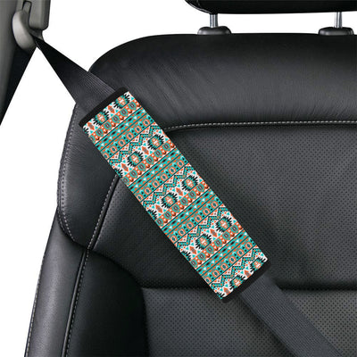 Indian Navajo Ethnic Themed Design Print Car Seat Belt Cover