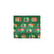 Camper Camping Christmas Themed Print Men's ID Card Wallet