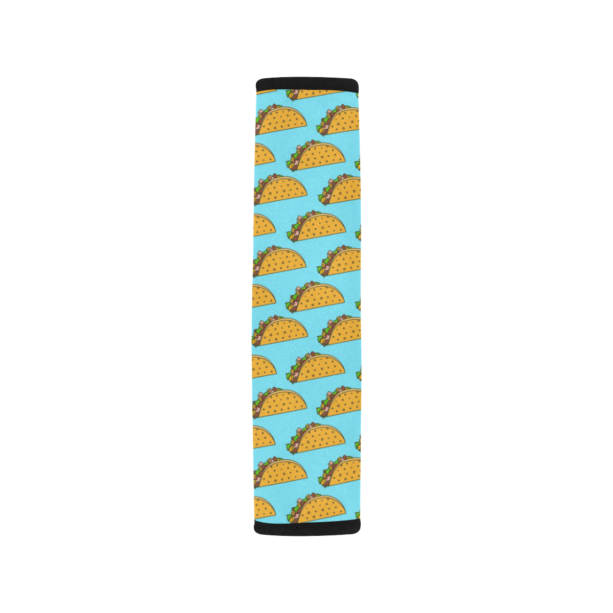 Taco Pattern Print Design TC03 Car Seat Belt Cover