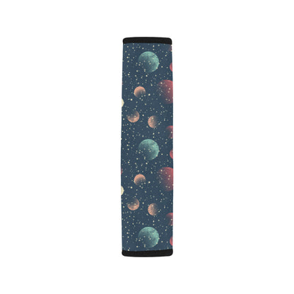 Cosmic Pattern Print Design 04 Car Seat Belt Cover