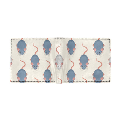 Rat Pattern Print Design 03 Men's ID Card Wallet
