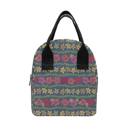 Hawaiian Themed Pattern Print Design H018 Insulated Lunch Bag