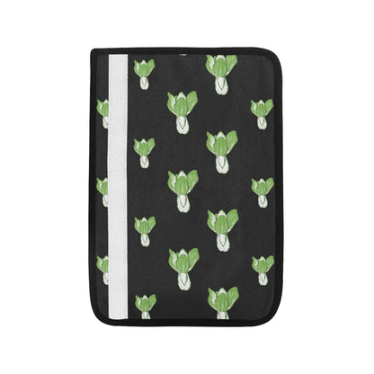 Kale Pattern Print Design 02 Car Seat Belt Cover
