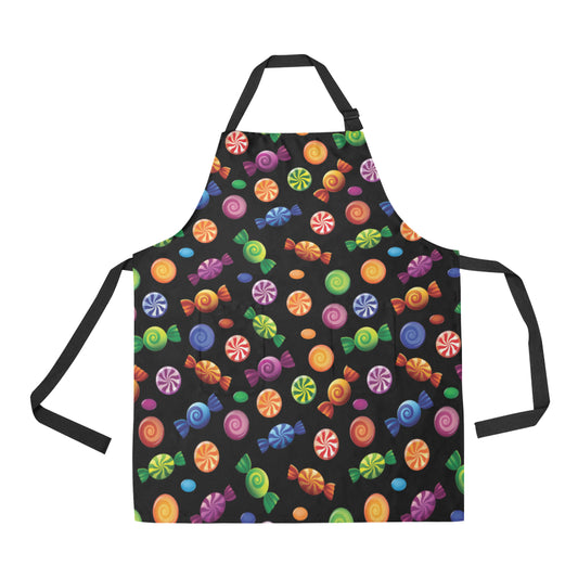 Candy Pattern Print Design 01 Apron with Pocket