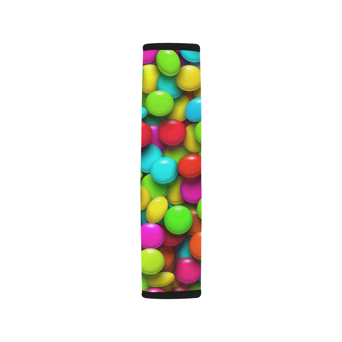 Candy Pattern Print Design CA03 Car Seat Belt Cover