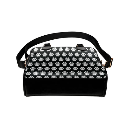 Paw Pattern Print Design A02 Shoulder Handbag