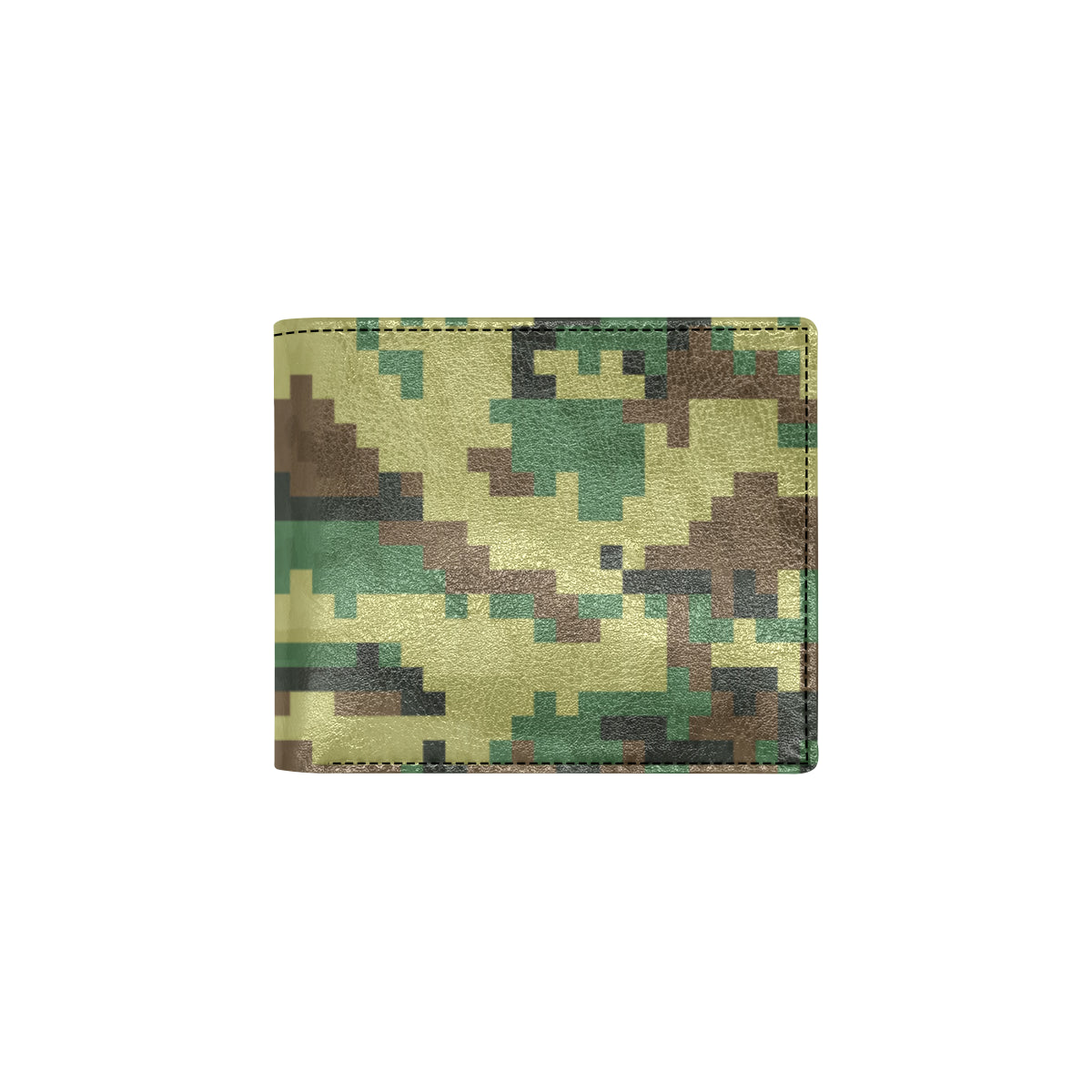 ACU Army Digital Pattern Print Design 02 Men's ID Card Wallet
