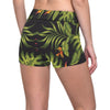 Bird Of Paradise Pattern Print Design BOP013 Yoga Shorts