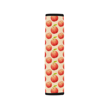 Peach Pattern Print Design A03 Car Seat Belt Cover