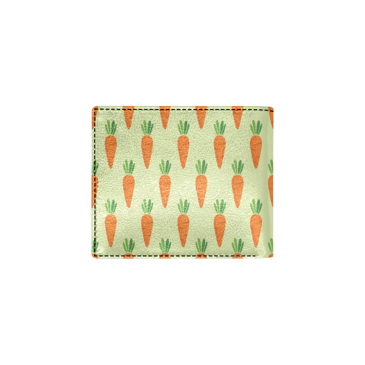Carrot Pattern Print Design 02 Men's ID Card Wallet