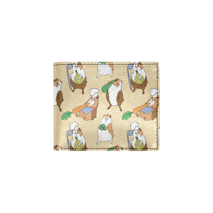 Guinea Pig Pattern Print Design 03 Men's ID Card Wallet