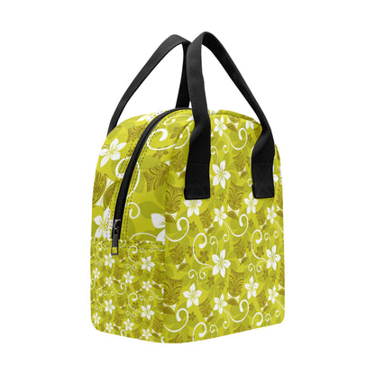 Hawaiian Themed Pattern Print Design H019 Insulated Lunch Bag