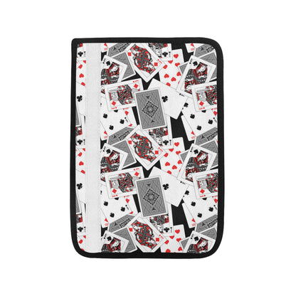 Poker Cards Pattern Print Design A04 Car Seat Belt Cover