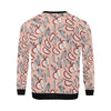 Apple Pattern Print Design AP04 Men Long Sleeve Sweatshirt