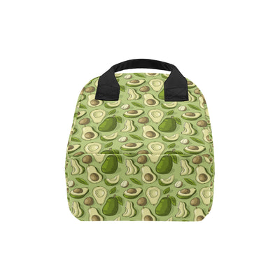 Avocado Pattern Print Design AC03 Insulated Lunch Bag