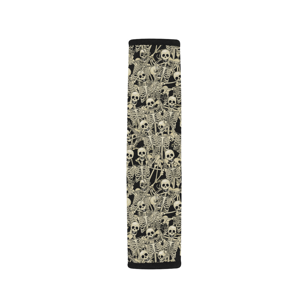 Skeleton Design Print Car Seat Belt Cover