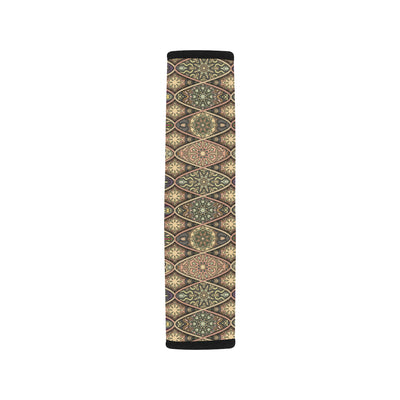 Mandala Motif Themed Design Print Car Seat Belt Cover