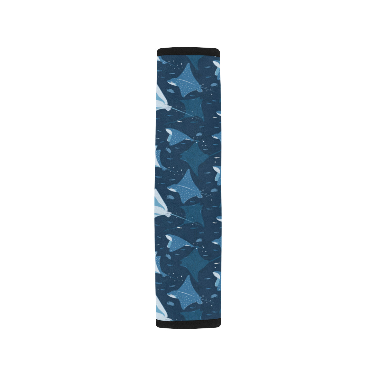 Manta Ray Pattern Print Design 02 Car Seat Belt Cover