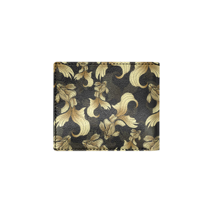 Goldfish Pattern Print Design 02 Men's ID Card Wallet