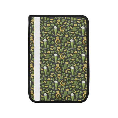 Clover St Patricks Pattern Print Design 03 Car Seat Belt Cover
