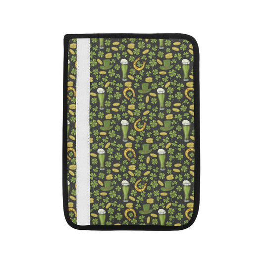Clover St Patricks Pattern Print Design 03 Car Seat Belt Cover