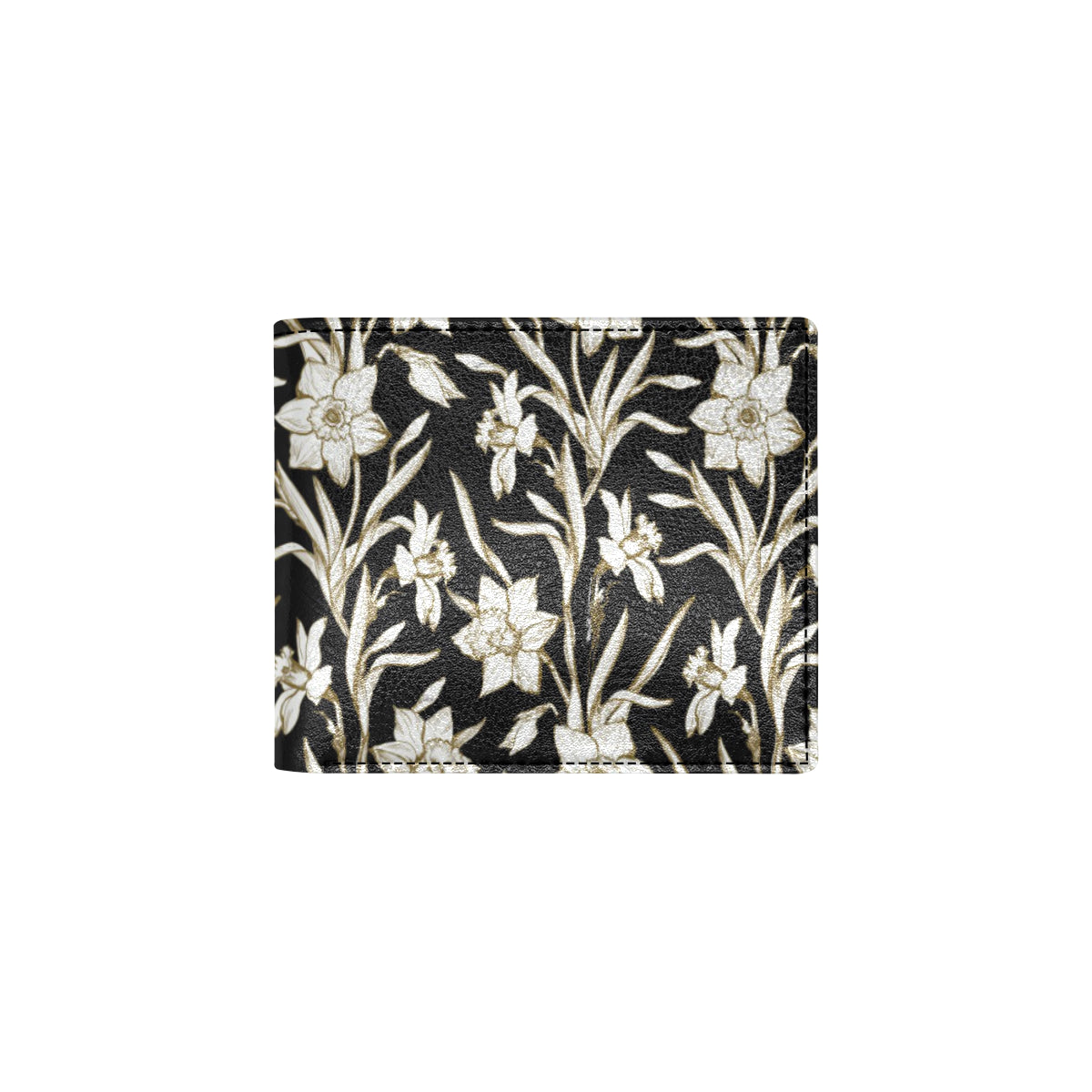 Daffodils Pattern Print Design DF06 Men's ID Card Wallet