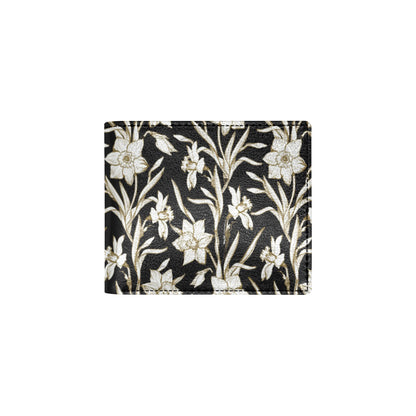 Daffodils Pattern Print Design DF06 Men's ID Card Wallet
