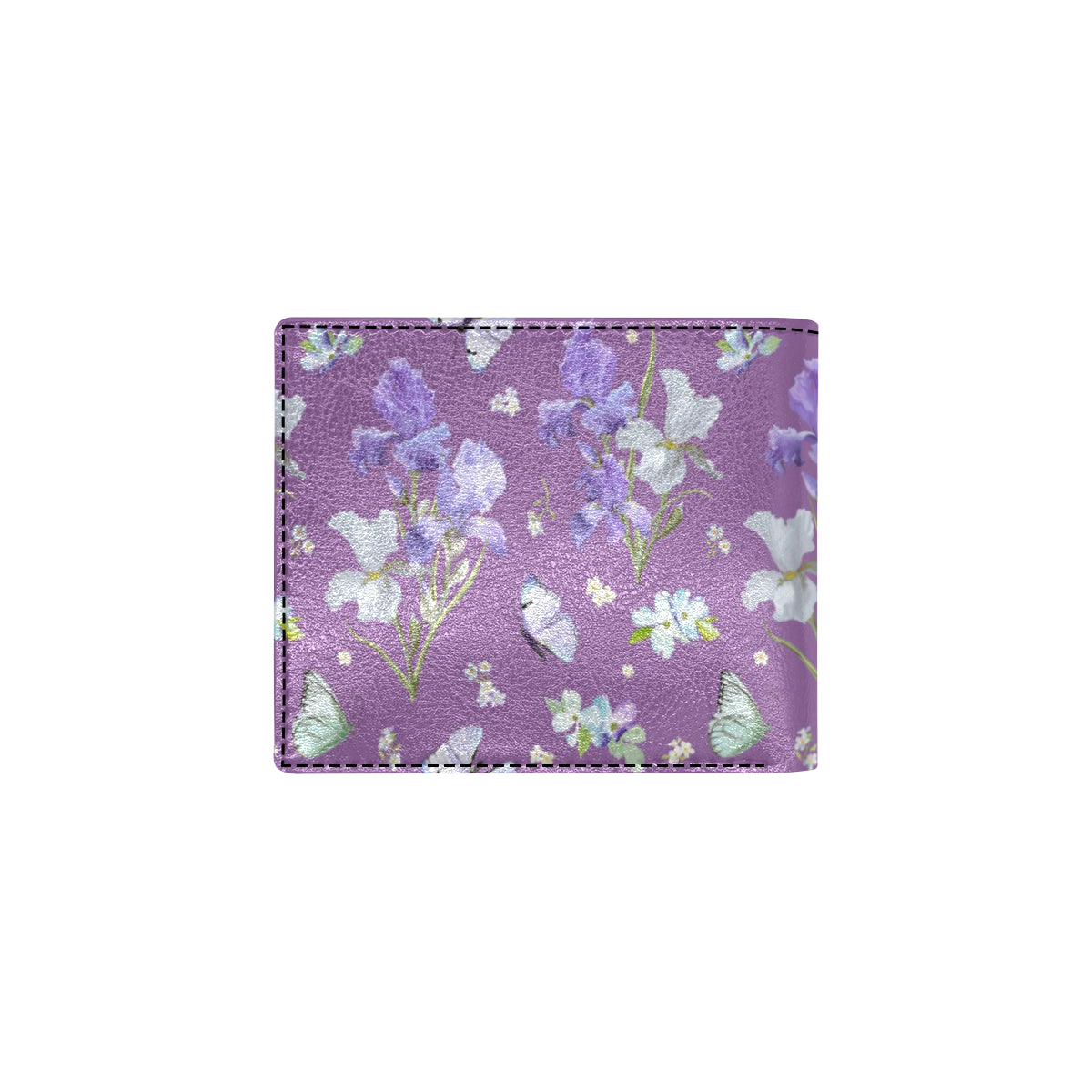 Iris Pattern Print Design IR09 Men's ID Card Wallet
