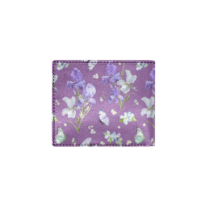 Iris Pattern Print Design IR09 Men's ID Card Wallet