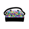 Peace Sign Colorful Pattern Print Design A02 Shoulder Handbag