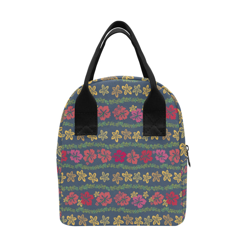 Hawaiian Themed Pattern Print Design H018 Insulated Lunch Bag