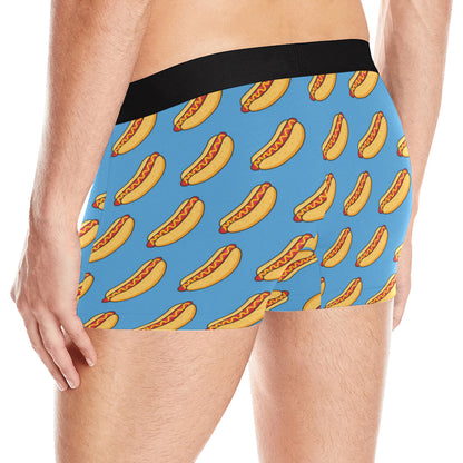 Hot Dog Pattern Print Design 02 Men's Boxer Briefs
