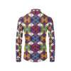 Chakra Eye Print Pattern Men's Long Sleeve Shirt