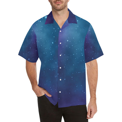 Nebula Pattern Print Design A01 Men's Hawaiian Shirt